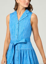 Load image into Gallery viewer, Ezra Dress in Chambray Melange