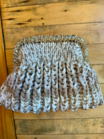 Load image into Gallery viewer, Sis Clutch in Gold/Cream
