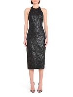 Load image into Gallery viewer, Donahue Midi Dress in Black