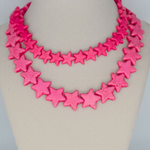 Load image into Gallery viewer, Small Sea Star Necklace in Bubble Gum Pink