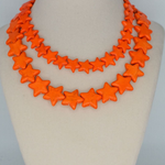 Load image into Gallery viewer, Small Sea Star Necklace in Orange