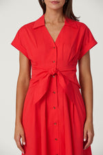Load image into Gallery viewer, Beatrice Dress in Tomato
