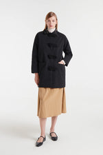 Load image into Gallery viewer, Rosette Jacket in Black