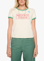 Load image into Gallery viewer, The Itty Bitty Ringer Tee in Artifact Seeker