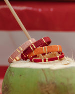 Load image into Gallery viewer, Juaca Bracelet in Burgundy