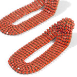 Load image into Gallery viewer, Bianca Earrings in Coral