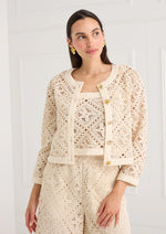 Load image into Gallery viewer, Lola Jacket in Seastar Crochet