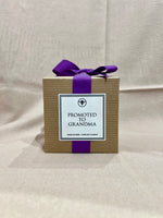 Load image into Gallery viewer, Promoted to Grandma Candle in Sandalwood and Cashmere