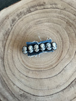 Load image into Gallery viewer, 6 Cameo Barrette in Black