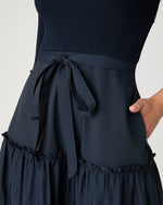 Load image into Gallery viewer, Magda Knit Dress in Navy