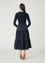 Load image into Gallery viewer, Magda Knit Dress in Navy