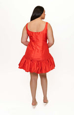 Load image into Gallery viewer, Lowry Dress in Poppy Red