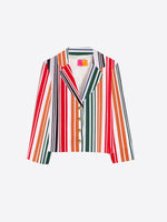 Load image into Gallery viewer, Emma Striped Blazer in Multicolor