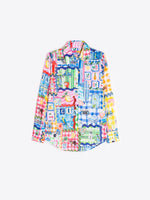 Load image into Gallery viewer, Malfalda Blouse in Capri Print