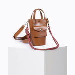 Load image into Gallery viewer, Nono Calf Leather Bag in Camel