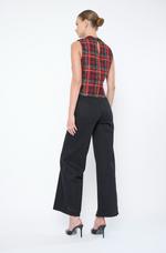 Load image into Gallery viewer, Tricia Top in Royals Tweed