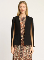Load image into Gallery viewer, Mala Capelet in Black
