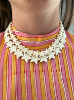 Load image into Gallery viewer, Small Sea Star Necklace in Coconut
