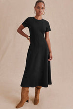 Load image into Gallery viewer, Winslow Midi Dress in Black