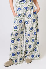 Load image into Gallery viewer, Rene Trousers in Blue Burst