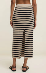 Load image into Gallery viewer, Emori Striped Skirt in Natural