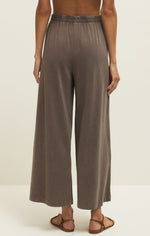 Load image into Gallery viewer, Scout Jersey Crop Flare Pant in Perfectly Taupe
