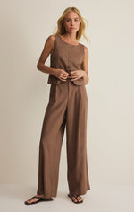 Load image into Gallery viewer, Overlook Linen Pant in Palo Santo