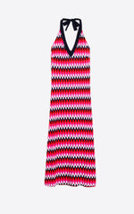 Load image into Gallery viewer, Daniela Dress in Ondas Punto Print