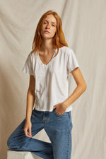 Load image into Gallery viewer, Hendrix Tee in White