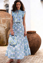 Load image into Gallery viewer, Arles Skirt in Meadow Border