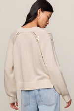 Load image into Gallery viewer, Stratton V-Neck Sweater in Sandstone