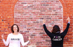 Load image into Gallery viewer, Fuck Cancer Zip Up- 25% of each sale goes to Runway For Recovery