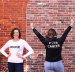 Load image into Gallery viewer, Fuck Cancer Zip Up- 25% of each sale goes to Runway For Recovery