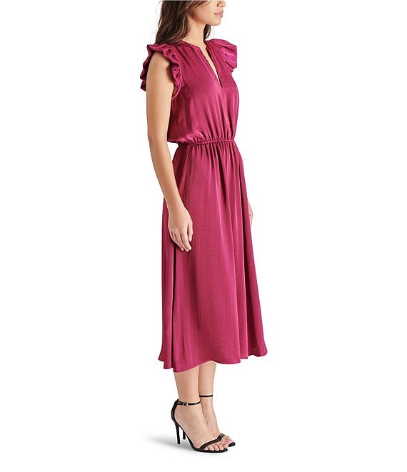 Allegra Dress in Forest Berry