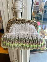 Load image into Gallery viewer, Sis Clutch in Gold/White
