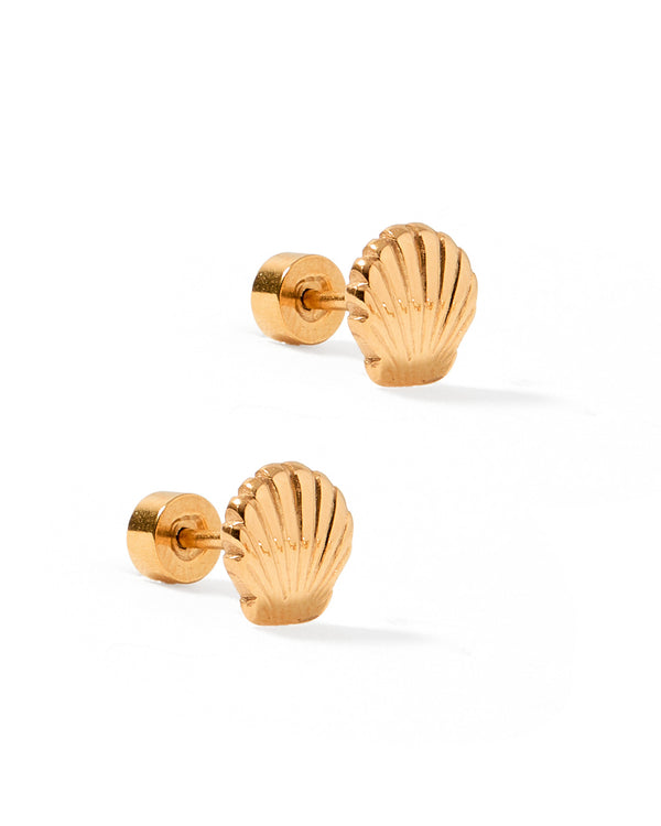 Screwback Stud Earrings in Marina