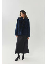Load image into Gallery viewer, Janet Coat in Navy

