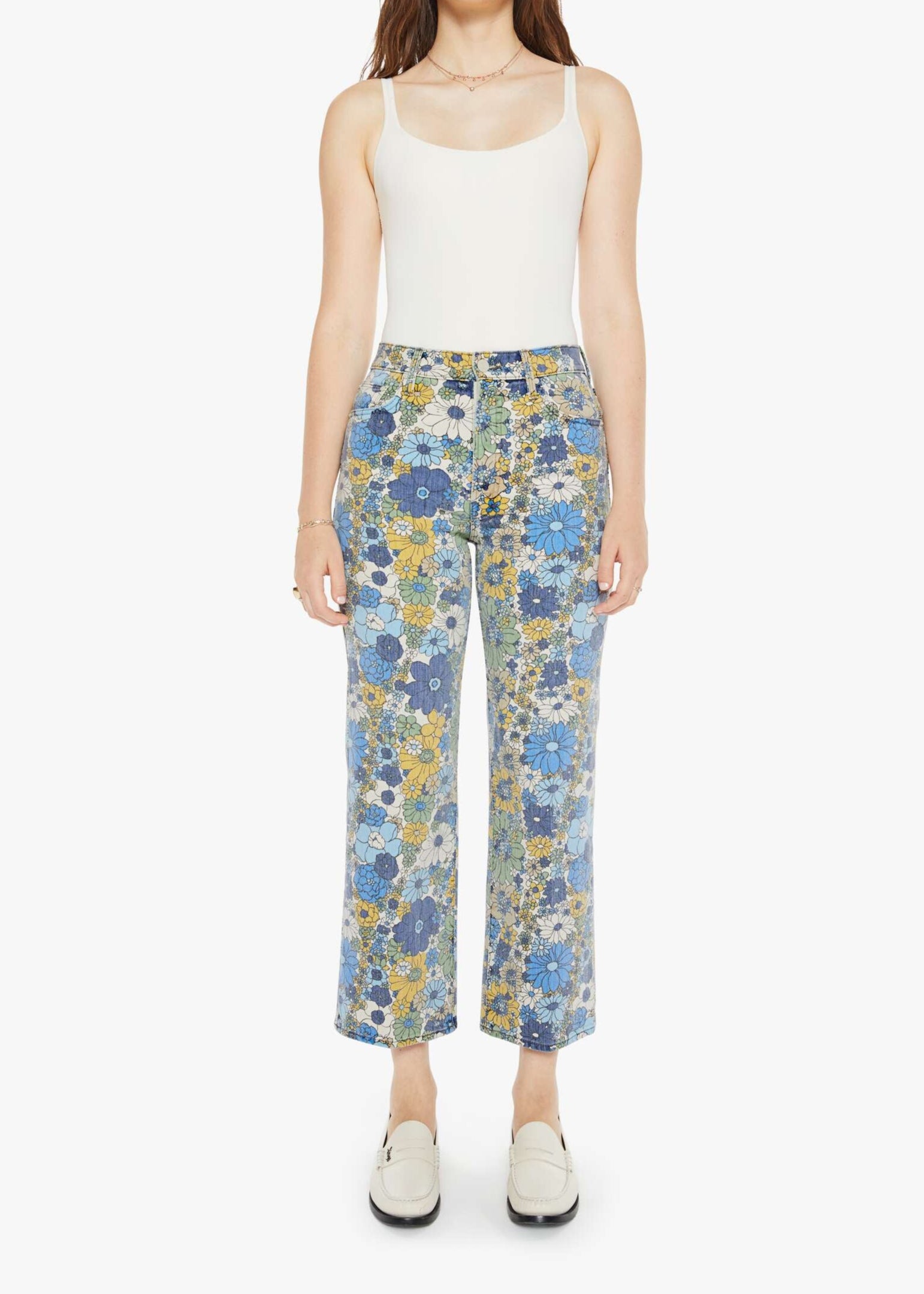 The Rambler Zip Ankle in Dirtbike Flowers