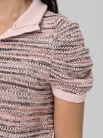 Load image into Gallery viewer, Shelby Ombre Mockneck Sweater in Sand Dollar Multi
