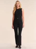 Load image into Gallery viewer, Felicity Structured Vest in Black
