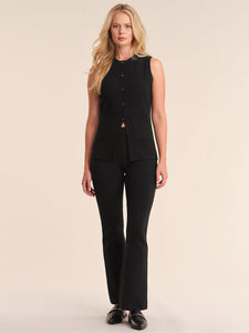 Felicity Structured Vest in Black