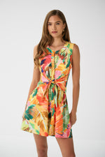 Load image into Gallery viewer, Mio Dress in Hothouse Tropical
