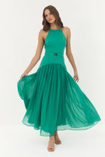 Load image into Gallery viewer, Abbey Dress in Green
