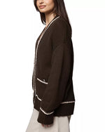 Load image into Gallery viewer, Brooklyn Cardigan in Soft Chocolate
