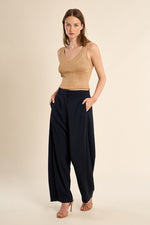 Load image into Gallery viewer, Straight Leg Trousers in Navy
