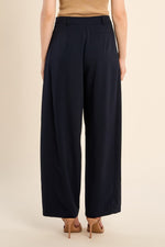 Load image into Gallery viewer, Straight Leg Trousers in Navy
