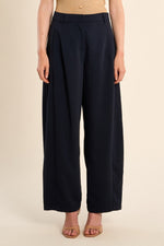 Load image into Gallery viewer, Straight Leg Trousers in Navy
