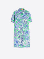 Load image into Gallery viewer, Eliana Shirt Dress in Selva Verde
