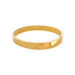 Load image into Gallery viewer, Gold Plated Evil Eye Enamel Bangle
