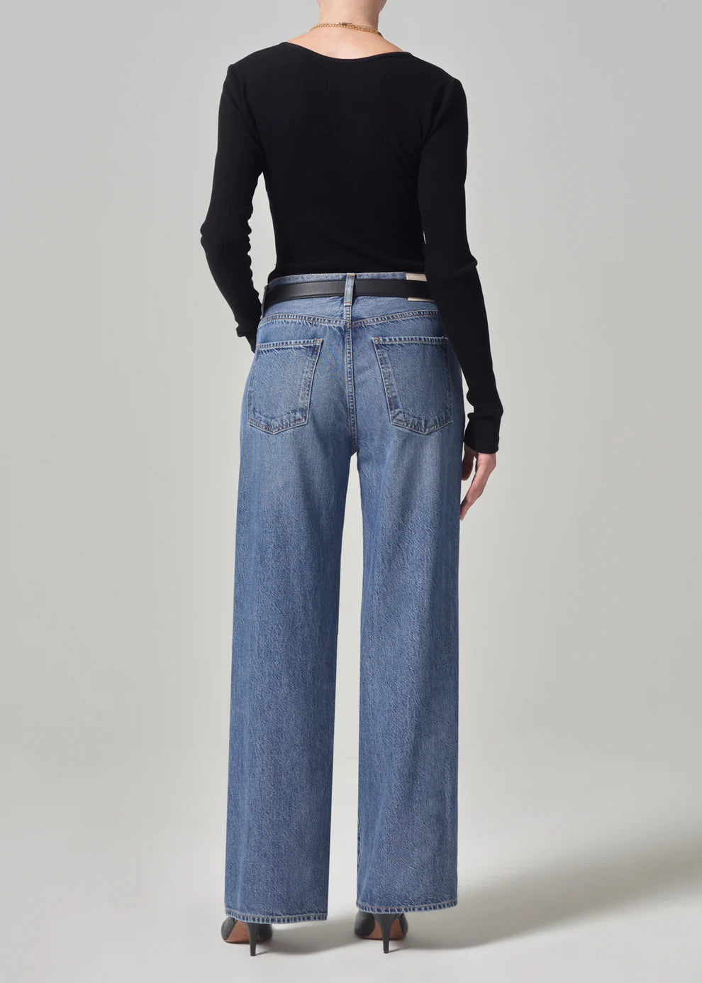 Annina Trouser Jean 33" in Siesta